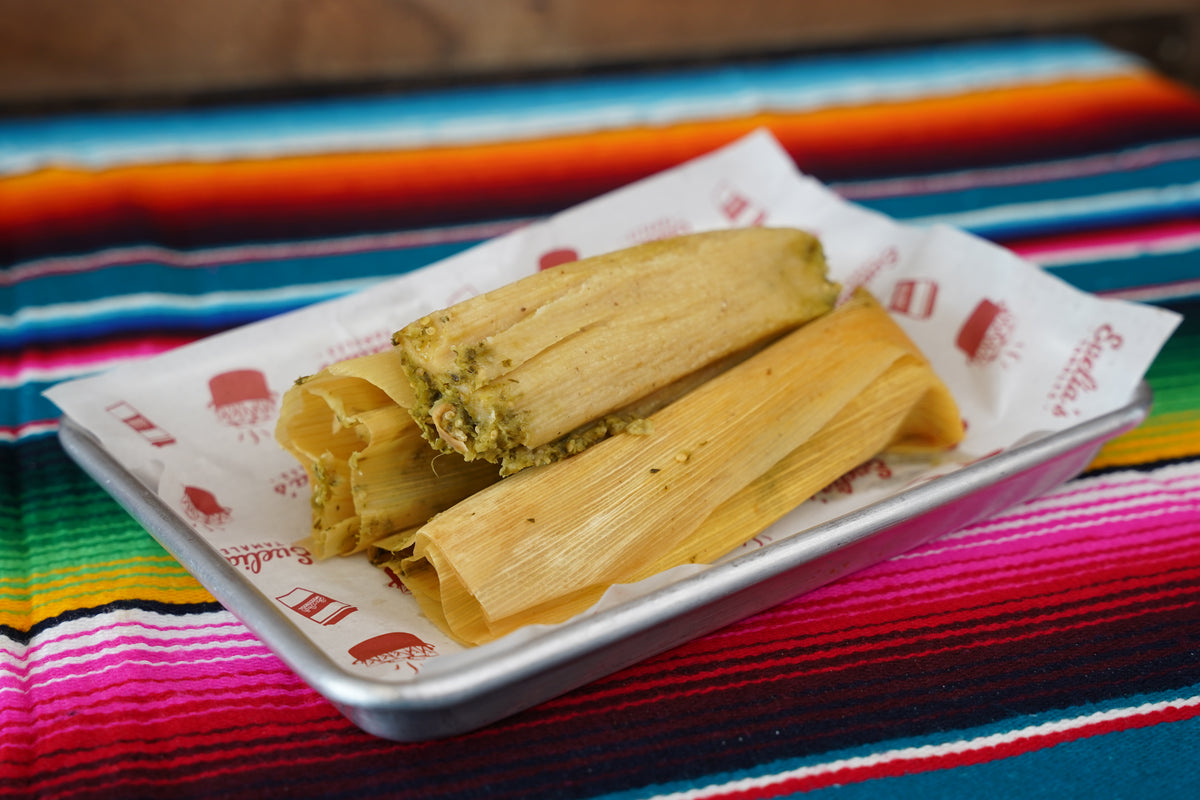 Verde Pollo Tamales Box - 24 Tamales – Evelia's Tamales