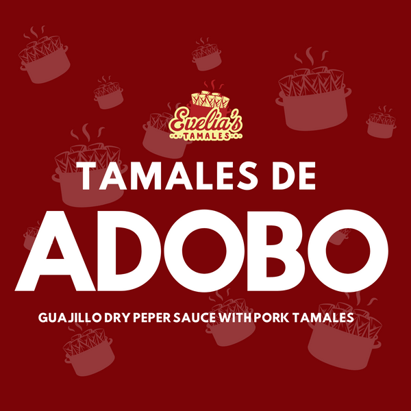 Adobo Tamales Box - 24 Frozen Tamales